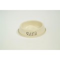 Powlen Cath / Cat Bowl (Cream)